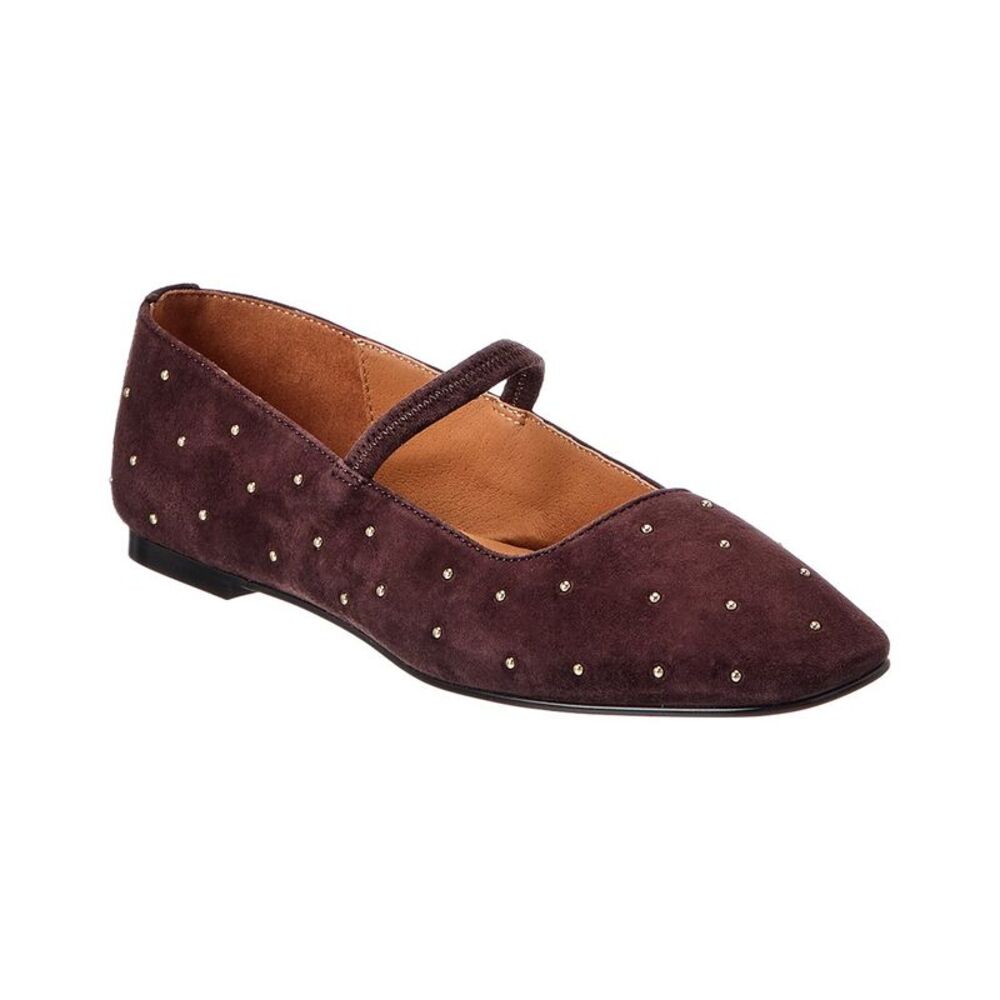 Madewell The Greta Suede Ballet Flat, Brown